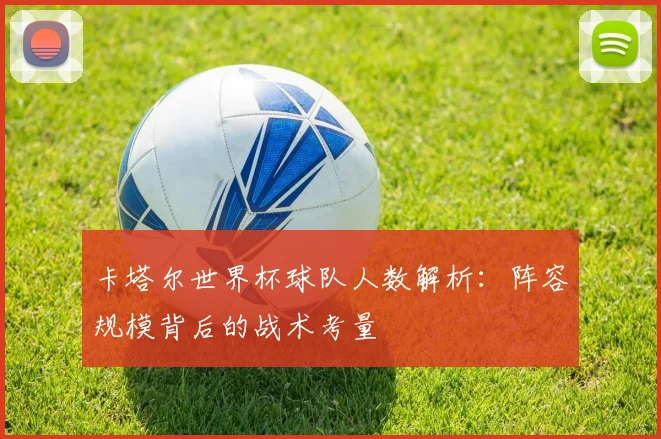 卡塔尔世界杯球队人数解析：阵容规模背后的战术考量