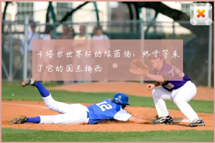 卡塔尔世界杯的绿茵场，终于等来了它的国王梅西
